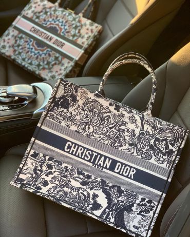 Сумка женская Book Tote Toile de Jouy Christian Dior LUX-16601