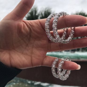 Серьги  LUX-16948