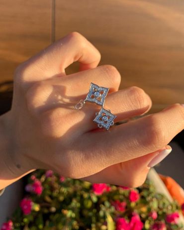 Серьги  LUX-18578