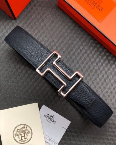Ремень мужской двусторонний Hermes LUX-18292