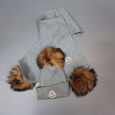 Комплект (шапка+шарф) Moncler LUX-19479