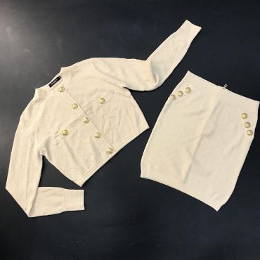 Костюм женский юбочный Balmain LUX-20230