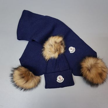 Комплект (шапка+шарф) Moncler LUX-19478