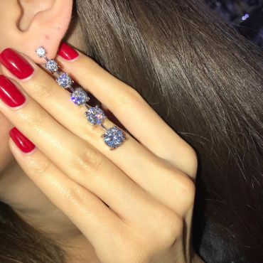  Серьги  LUX-20811