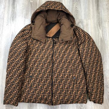  Пуховик двусторонний Fendi LUX-20749