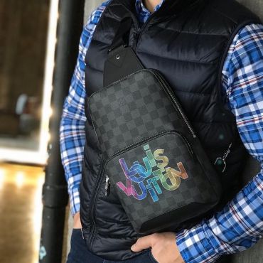 Сумка мужская через плечо Louis Vuitton LUX-21132