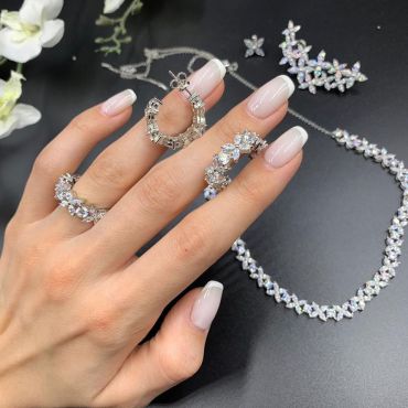 Серьги  LUX-23475