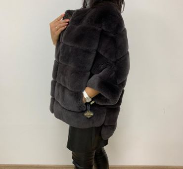 Кофта женская меховая  LUX-23621