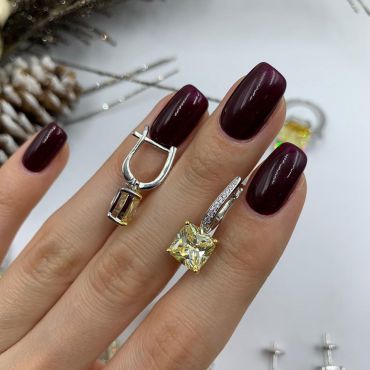 Серьги  LUX-26234