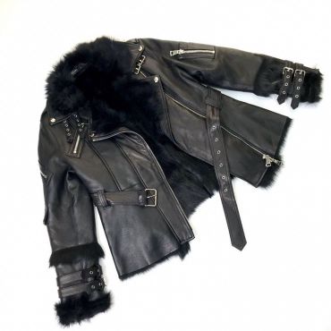 Дубленка женская Alexander McQueen  LUX-25585