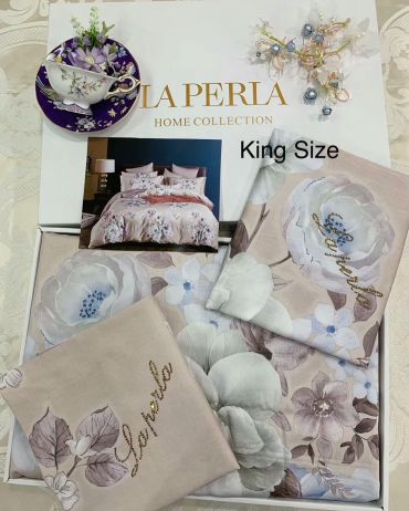 Комплект постельного белья KING SIZE  La Perla LUX-33031