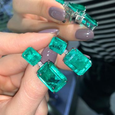 Серьги  LUX-27703