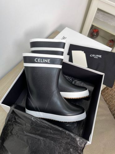 Прорезиненные ботинки Celine LUX-55981