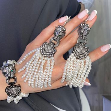 Серьги  LUX-29256