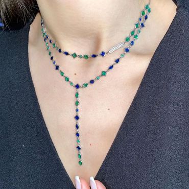  Колье  LUX-29214