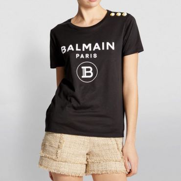 Футболка женская  Balmain LUX-29195