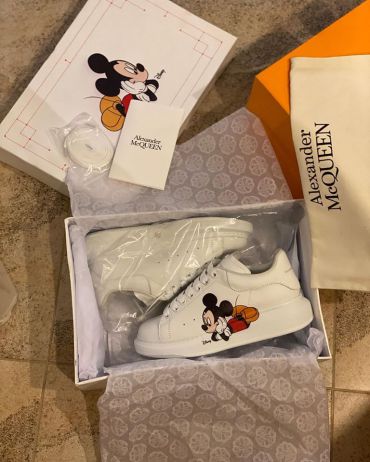 Кеды женские  Alexander McQueen  LUX-29726