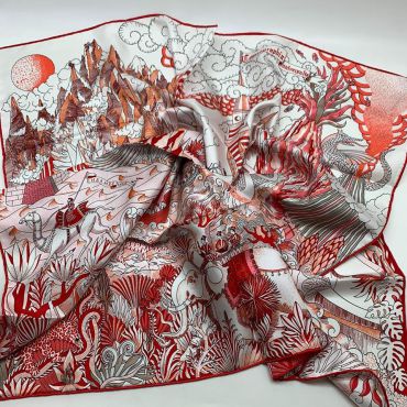 Платок  Hermes LUX-30198