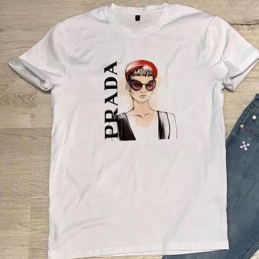 Футболка женская Prada LUX-30174