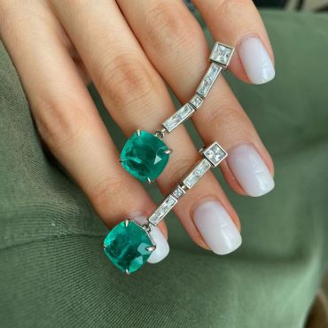 Серьги   LUX-30474