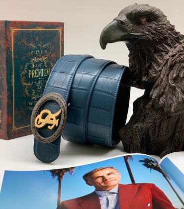  Ремень мужской Stefano Ricci LUX-30535