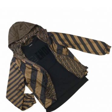 Двухсторонняя ветровка  Fendi LUX-30676