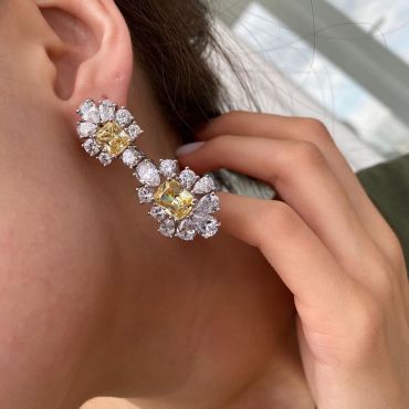 Серьги   LUX-30473