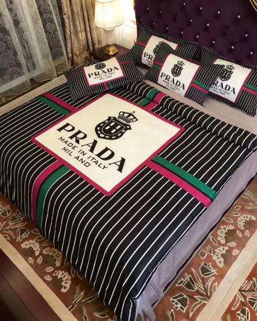 Комплект постельного белья  Prada LUX-31013