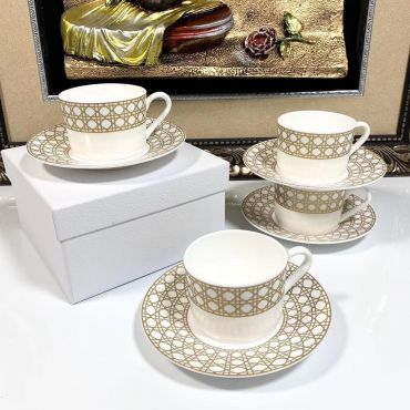 Кружка + блюдце Christian Dior LUX-31016