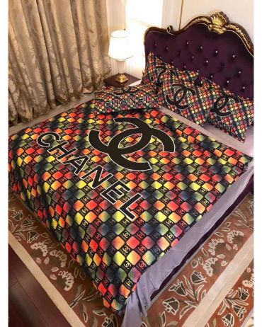 Комплект постельного белья  Chanel LUX-31086