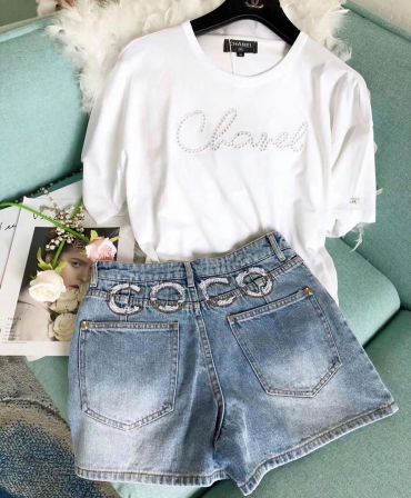 Футболка женская Chanel LUX-31178