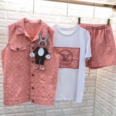 Костюм тройка Louis Vuitton LUX-31181