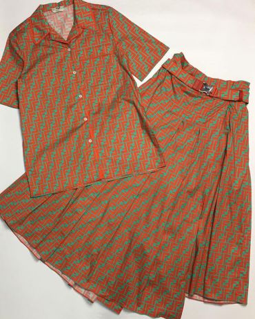 Костюм женский юбочный Fendi LUX-12339