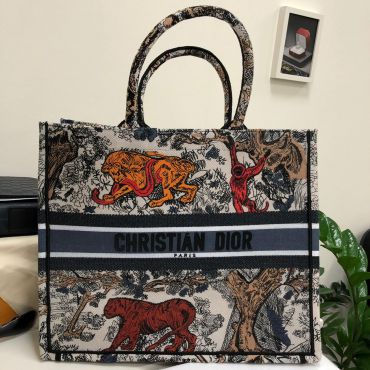 Сумка женская Book Tote Toile de Jouy Christian Dior LUX-7481