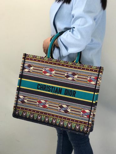 Сумка женская Book Tote Toile de Jouy Christian Dior LUX-13556