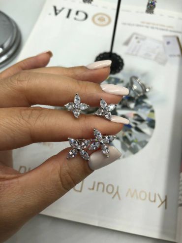 Серьги  LUX-49498