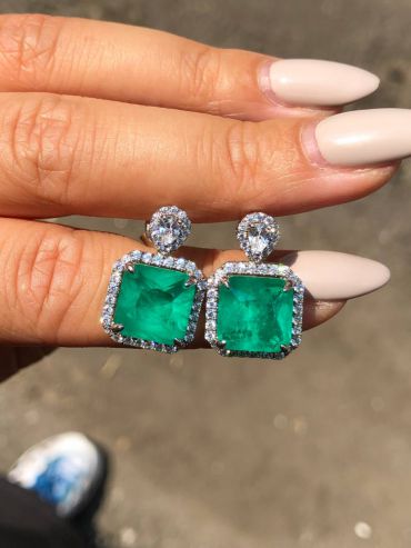 Серьги  LUX-52521