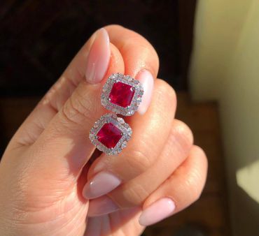 Серьги  LUX-56009