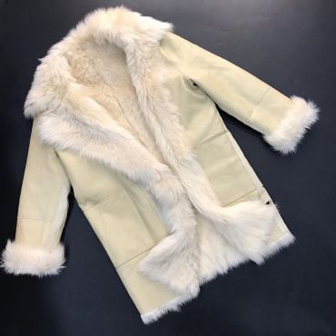 Дубленка женская двухсторонняя Bottega Veneta LUX-23373