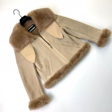 Дубленка женская Balenciaga LUX-22764