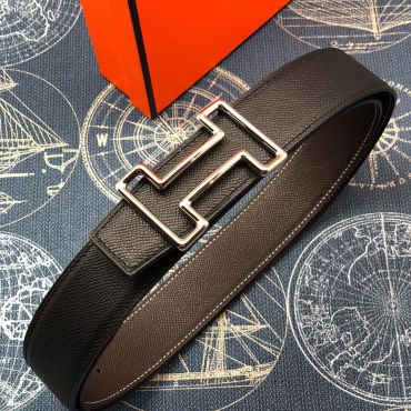 Ремень мужской двусторонний Hermes LUX-24142