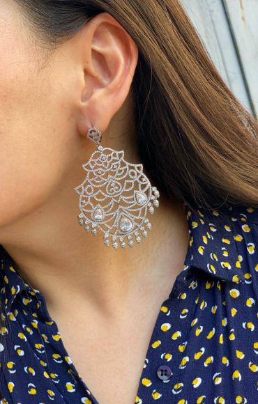 Серьги  LUX-52416