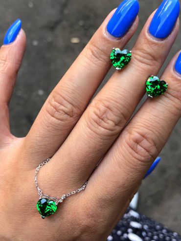 Серьги  LUX-53465