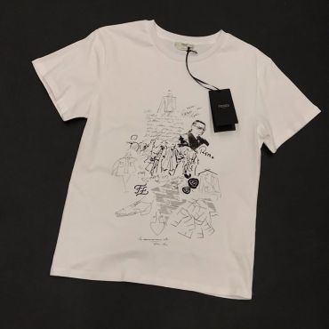 Футболка женская Fendi LUX-24547