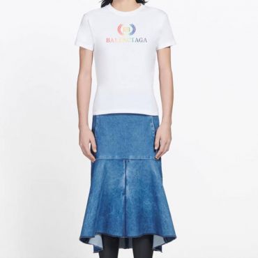 Футболка женская Balenciaga LUX-10424