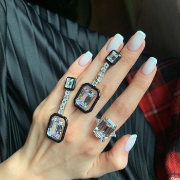 Серьги  LUX-23449