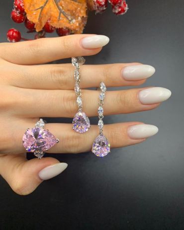 Серьги  LUX-25129