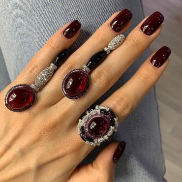 Серьги  LUX-25368