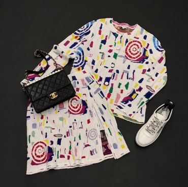 Костюм женский юбочный Chanel LUX-14276