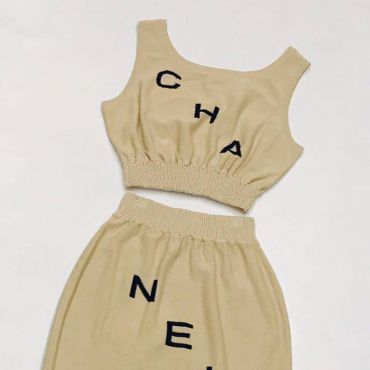 Костюм женский юбочный Chanel LUX-12636